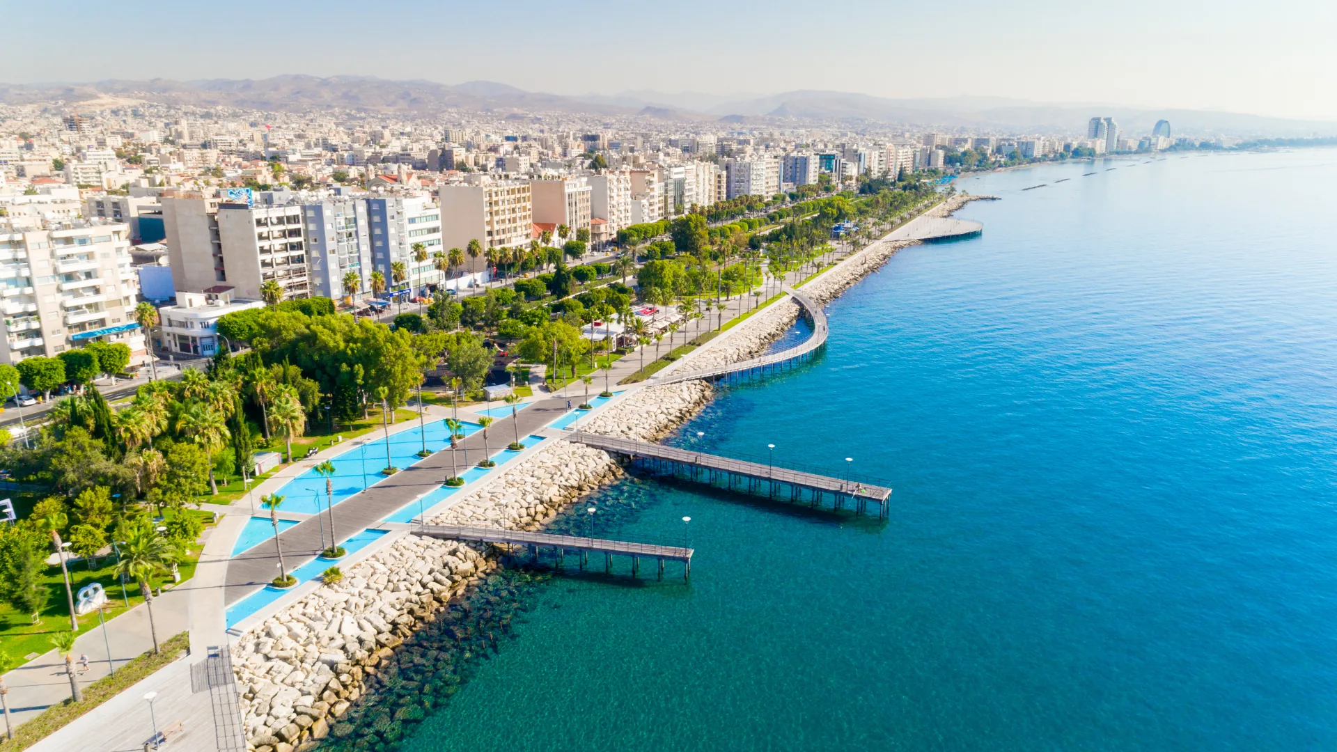 Limassol aerial view